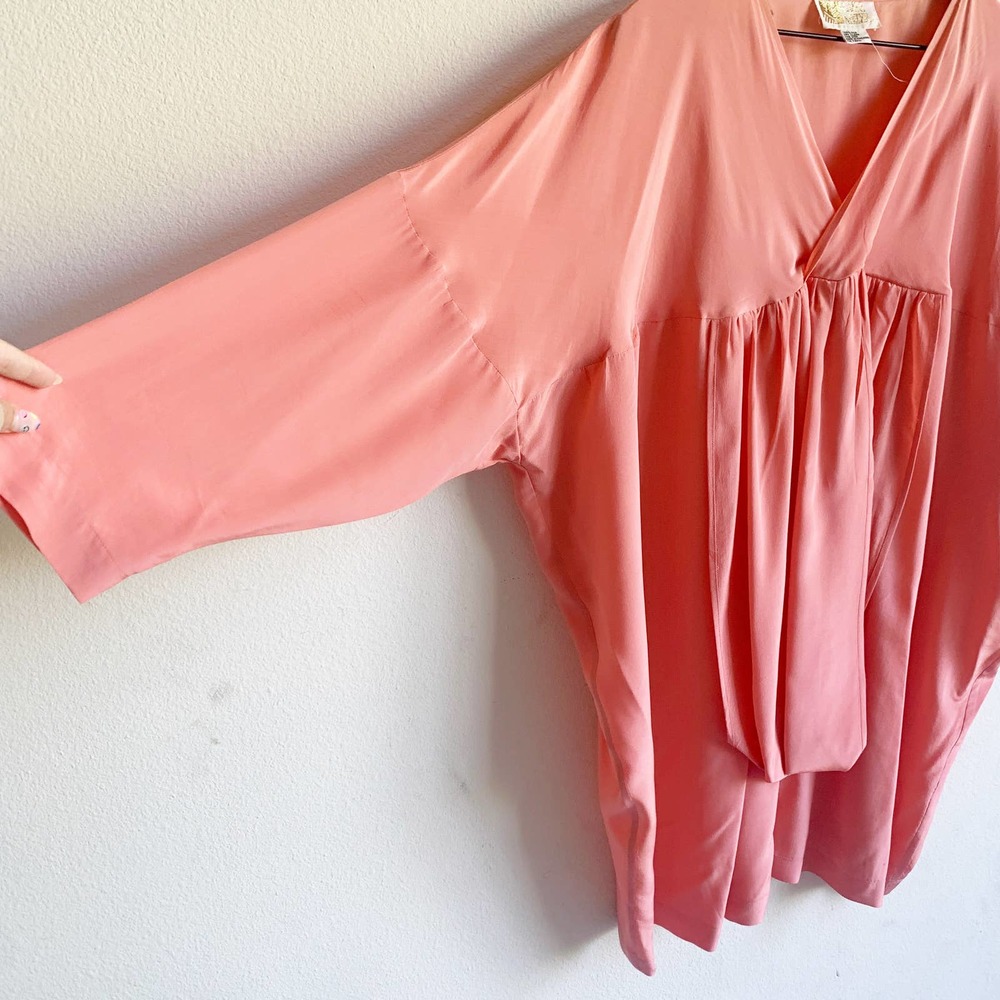 Laise Adzer Vintage Lagenlook Silk Tunic - Picture 3 of 7